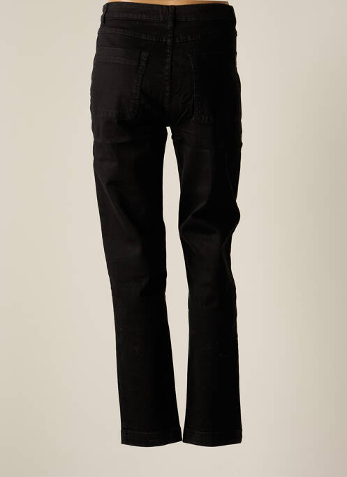 Blugi cu croială slim negru CHEMINS BLANCS femeie