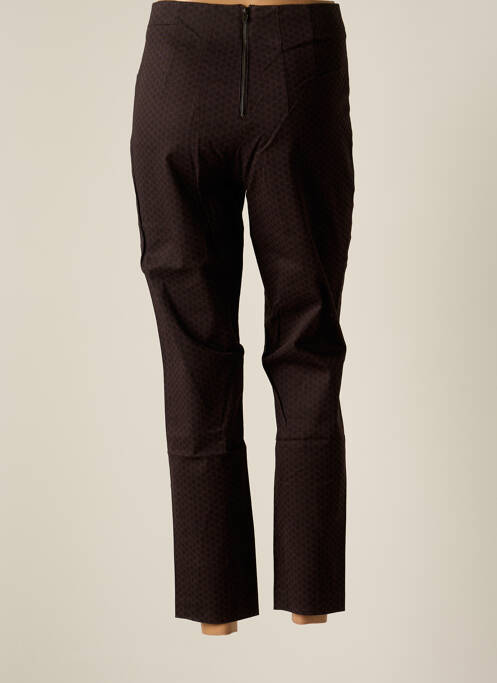 Pantalon 7/8 maro CHEMINS BLANCS femeie