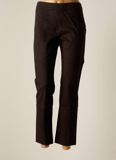Pantalon 7/8 maro CHEMINS BLANCS femeie