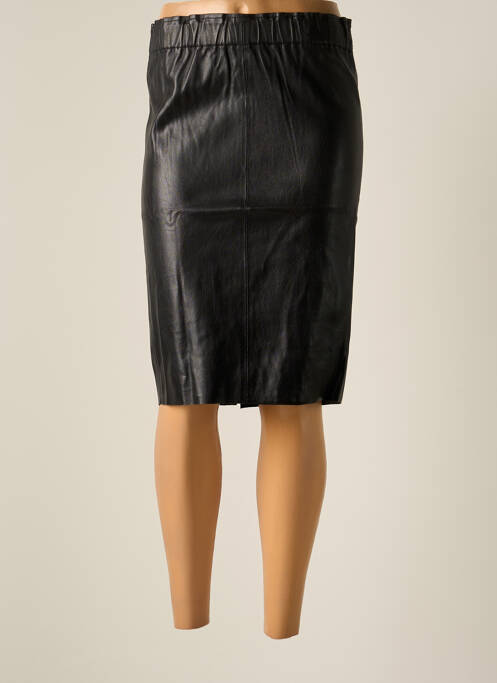 Fustă midi negru J.SEBASTIEN VASSAL femeie