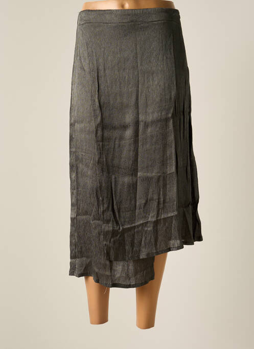 Fustă midi gri BAKKER MADE WITH LOVE femeie