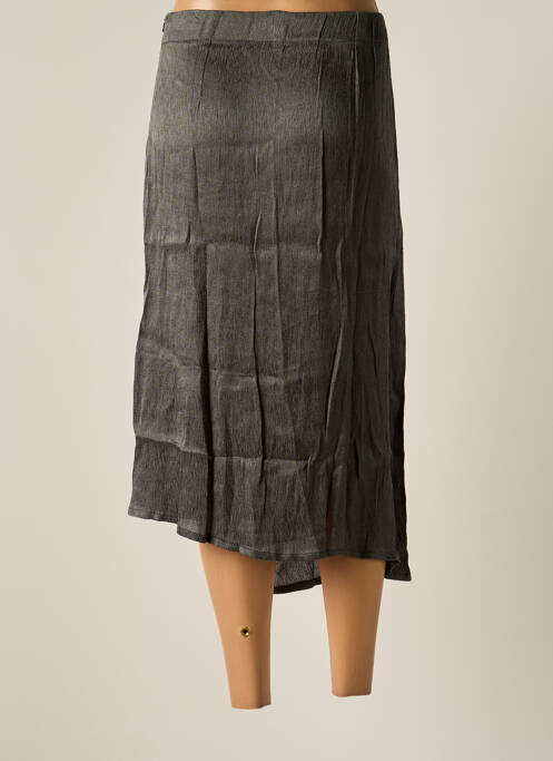 Fustă midi gri BAKKER MADE WITH LOVE femeie