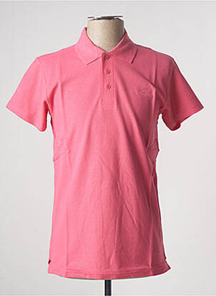 Polo broderie cu motive brodate mâneci scurte roz TED LAPIDUS bărbat