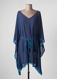 Rochie de plajă mâneci 3/4 albastru SIMONE PERELE femeie