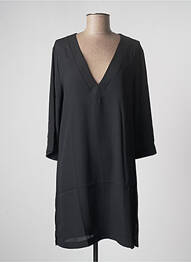 Rochie de plajă țesătură crep negru SIMONE PERELE femeie