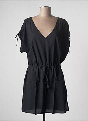 Rochie de plajă croială cambrată negru SIMONE PERELE femeie