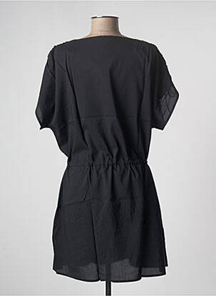 Rochie de plajă croială cambrată negru SIMONE PERELE femeie