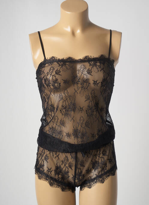 Nuisetă/combinetă negru VALEGE femeie