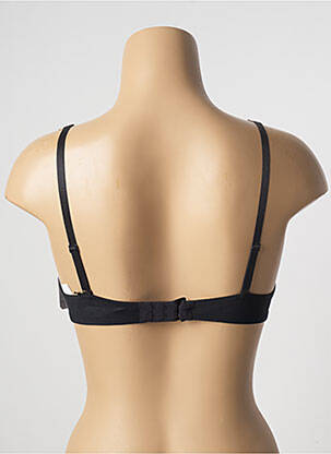 Sutien efect material satinat sutien cupe întregi cu decolteu înalt negru AUBADE femeie