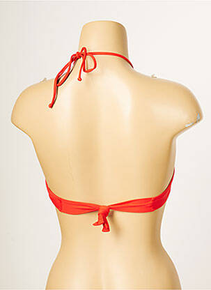 Sutien de costum de baie elasticitate roșu ANTIGEL femeie