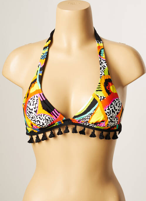 Sutien de costum de baie galben ANTIGEL femeie