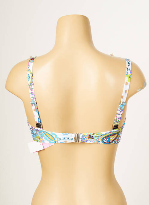 Sutien de costum de baie albastru ANTIGEL femeie