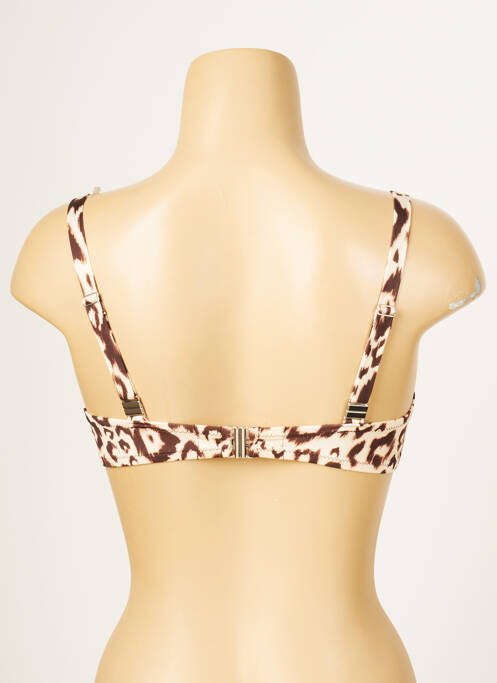 Sutien de costum de baie bej ANTIGEL femeie