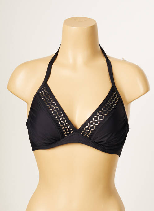 Sutien de costum de baie negru ANTIGEL femeie