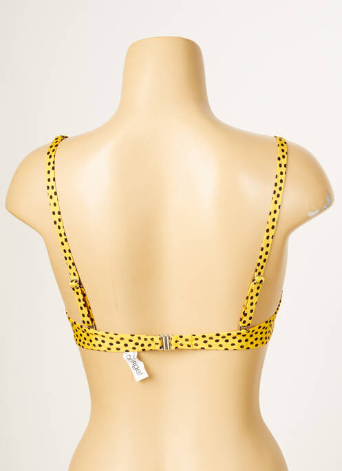 Sutien de costum de baie galben ANTIGEL femeie