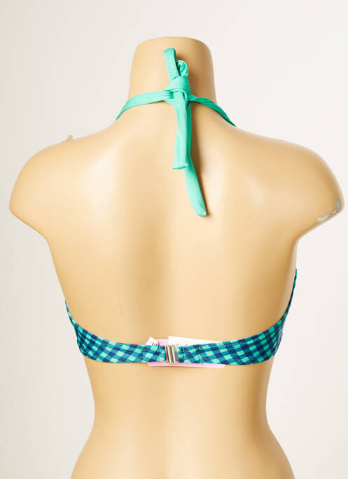 Sutien de costum de baie albastru ANTIGEL femeie