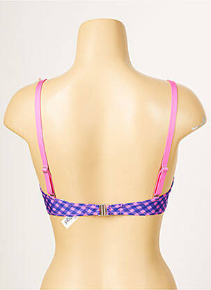 Sutien de costum de baie elasticitate top sutien modelat violet ANTIGEL femeie