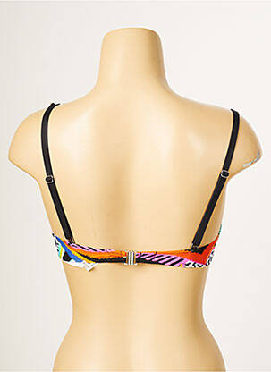 Sutien de costum de baie elasticitate top sutien modelat negru ANTIGEL femeie