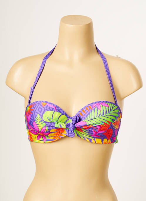 Sutien de costum de baie violet ANTIGEL femeie