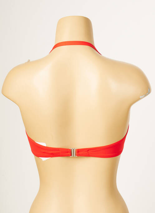 Sutien de costum de baie roșu ANTIGEL femeie