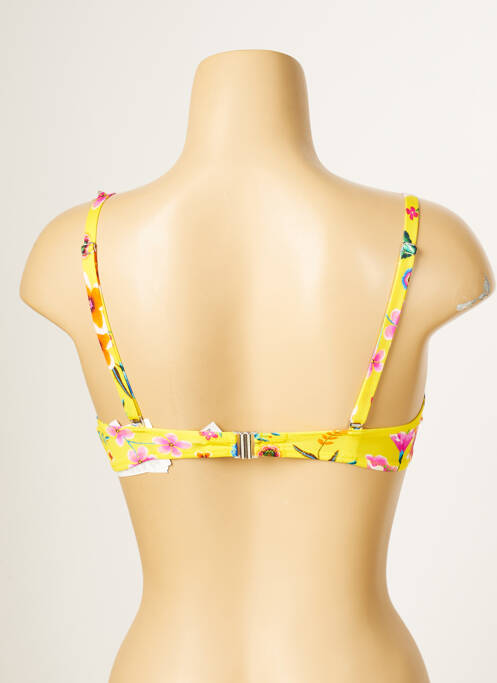 Sutien de costum de baie galben ANTIGEL femeie