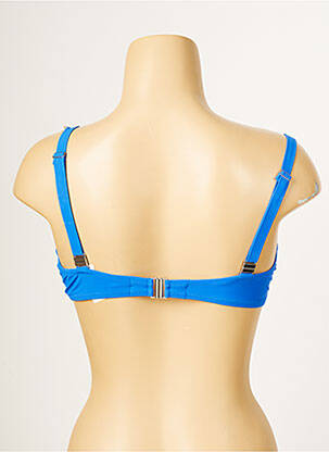 Sutien de costum de baie elasticitate top sutien modelat albastru ANTIGEL femeie