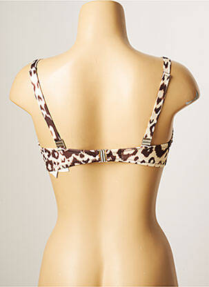 Sutien de costum de baie elasticitate top sutien modelat bej ANITA femeie