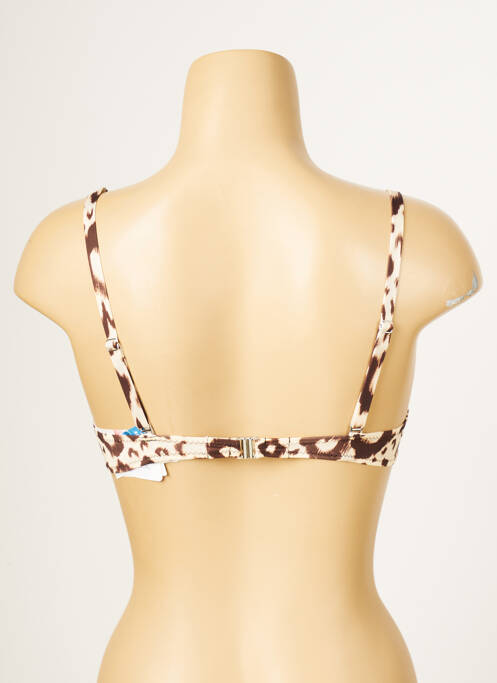 Sutien de costum de baie elasticitate top sutien modelat bej ANTIGEL femme