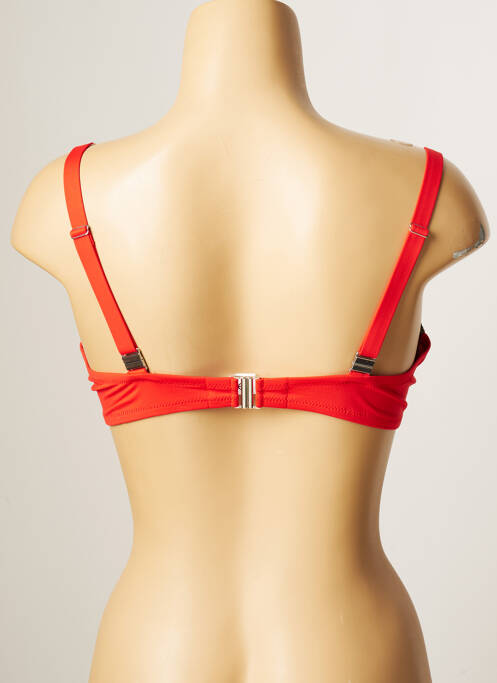 Sutien de costum de baie roșu ANTIGEL femeie