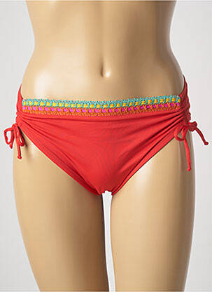 Chiloți de baie roșu ANTIGEL femeie