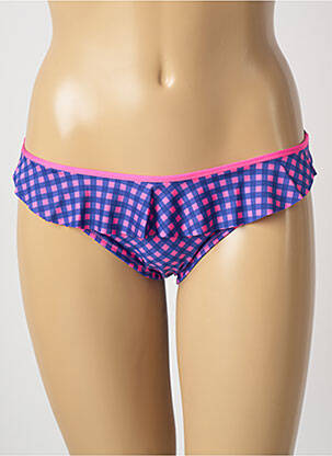 Chiloți de baie violet ANTIGEL femeie