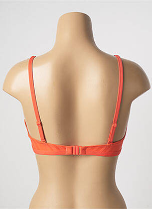 Sutien de costum de baie elasticitate sutien cupe întregi cu decolteu înalt portocalie CHERRY BEACH femeie