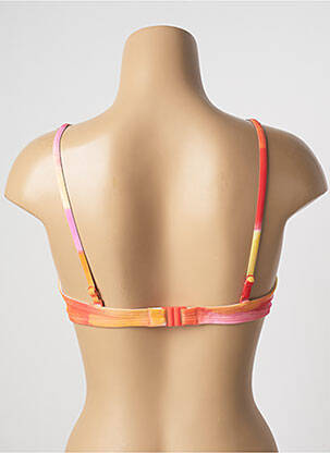 Sutien de costum de baie elasticitate top sutien modelat portocalie CHERRY BEACH femeie