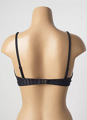 Sutien de costum de baie elasticitate top sutien modelat negru CHERRY BEACH femeie
