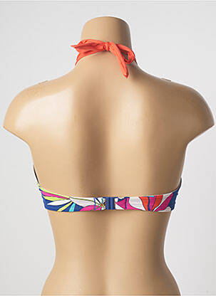Sutien de costum de baie elasticitate top sutien modelat portocalie CHERRY BEACH femeie