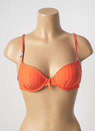 Sutien de costum de baie elasticitate top sutien modelat portocaliu CHERRY BEACH femeie