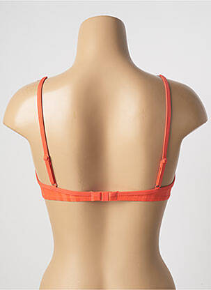 Sutien de costum de baie elasticitate top sutien modelat portocalie CHERRY BEACH femeie
