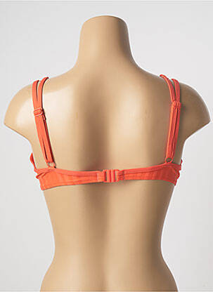 Sutien de costum de baie elasticitate top sutien modelat portocalie CHERRY BEACH femeie