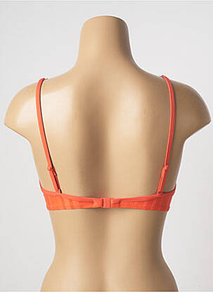 Sutien de costum de baie elasticitate top sutien push-up portocalie CHERRY BEACH femeie