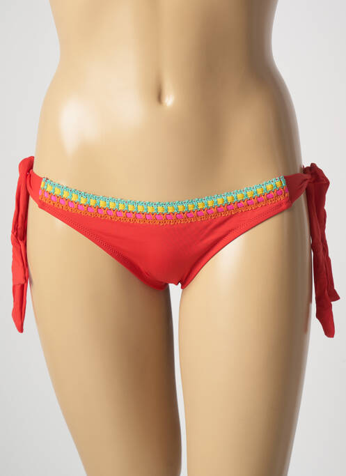 Chiloți de baie roșu ANTIGEL femeie