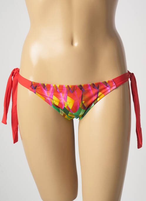 Chiloți de baie roșu ANTIGEL femeie