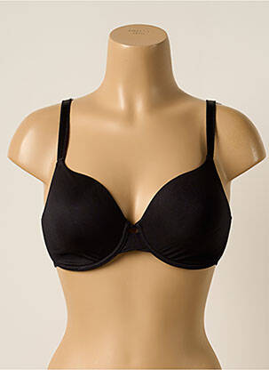 Sutien efect material satinat top sutien modelat negru CHANTELLE femeie