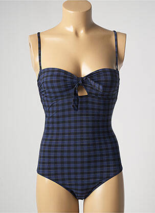 Costum de baie dintr-o singură piesă albastru SIMONE PERELE femeie