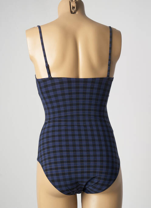 Costum de baie dintr-o singură piesă albastru SIMONE PERELE femeie