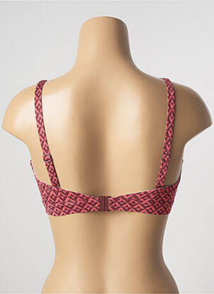 Sutien de costum de baie elasticitate sutien balconet cu decolteu înalt roz SIMONE PERELE femeie
