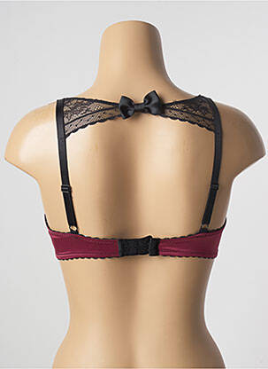 Sutien efect material satinat roșu PASSIONATA femeie