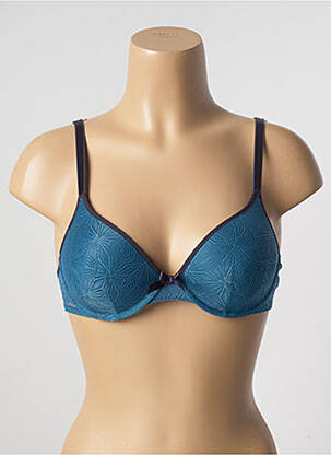 Sutien efect material satinat top sutien modelat verde PASSIONATA femeie