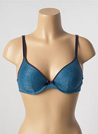 Sutien efect material satinat top sutien modelat verde PASSIONATA femme