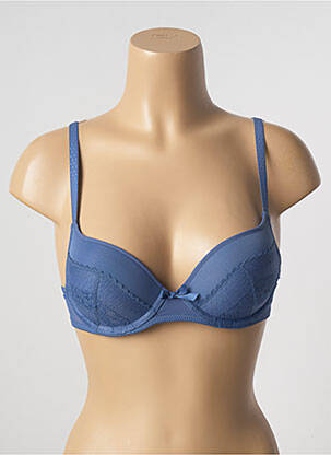 Sutien top sutien push-up top sutien push-up albastru PASSIONATA femeie