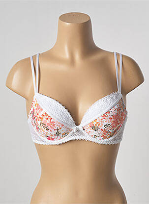Sutien broderie top sutien modelat alb PASSIONATA femeie
